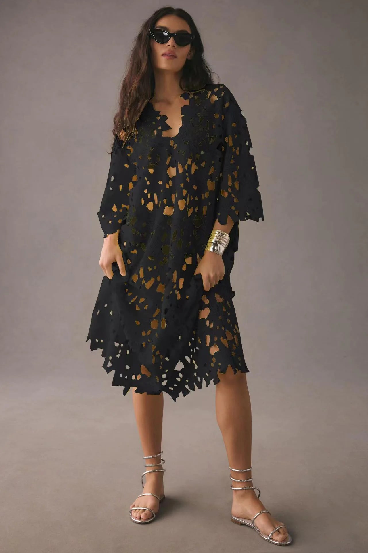 Women's Cutout Leisure Dress