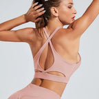 Fitness Soft Fabric Blend Sports Bra & Leggings For Women