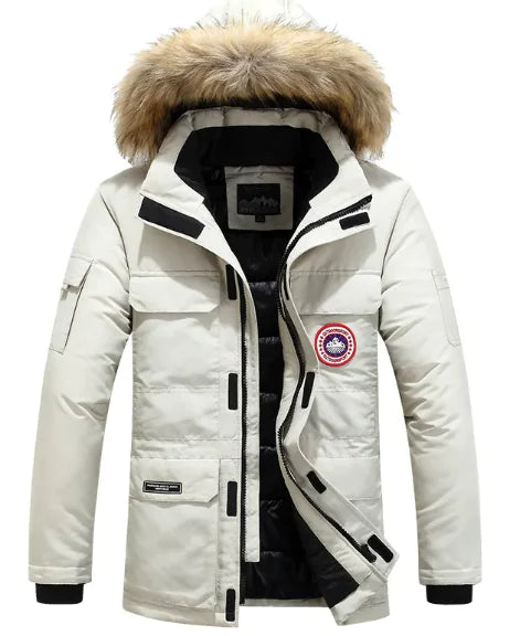 Mens Winter Quilted Jacket