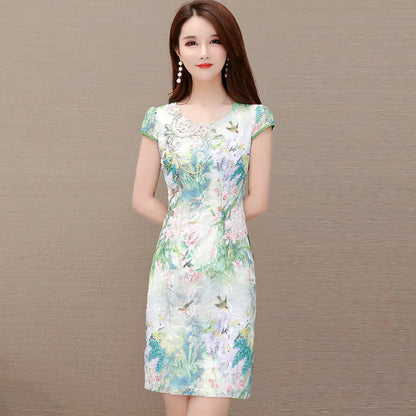 Women's Summer Cheongsam Dress