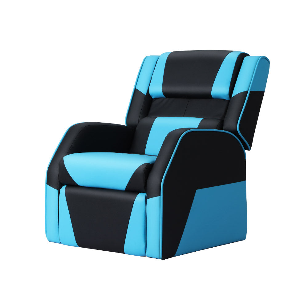 Keezi Kids Recliner Chair PU Leather Gaming Sofa Lounge Couch Children Armchair Main image