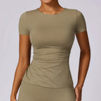 Women's Activewear Yoga Short Sleeve Top