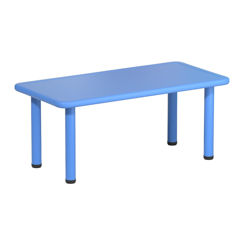 Keezi Kids Table Plastic Square Activity Study Desk 60X120CM Main image