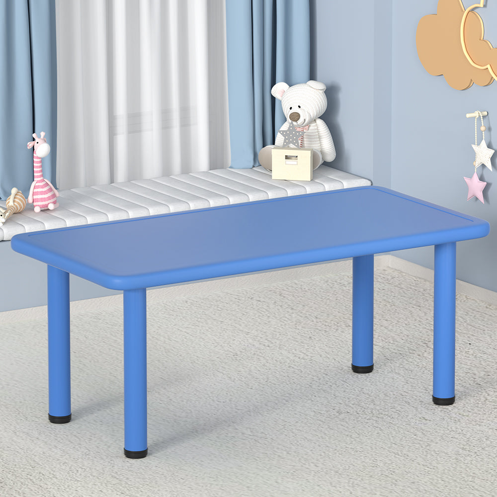 Keezi Kids Table Plastic Square Activity Study Desk 60X120CM Secondary image