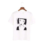 Anime Smoking  Girl Tshirt