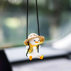 Anime Gypsum Swing Duck Car Interior Decoration