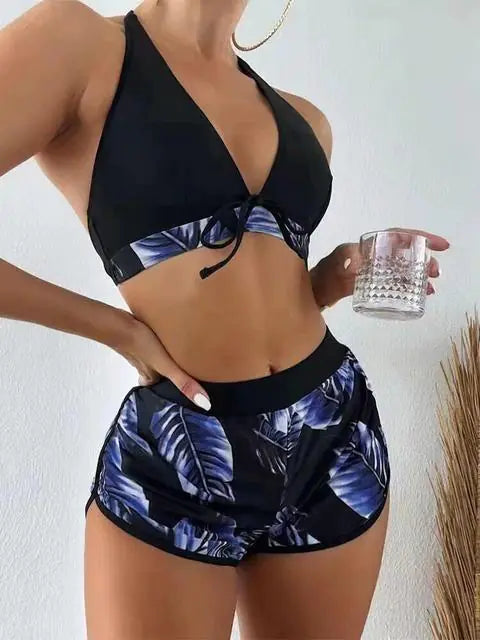 Women's High Waist Bikini Set Swimwear