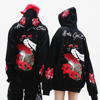 Anime Geisha Hoodie