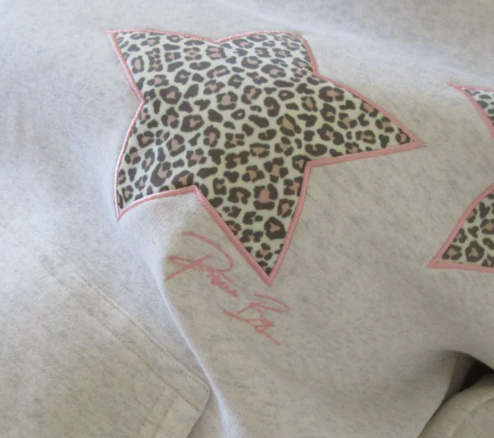Women's Leopard Star Hoodie