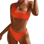 Women's Brazilian Ribbed Bikini Set