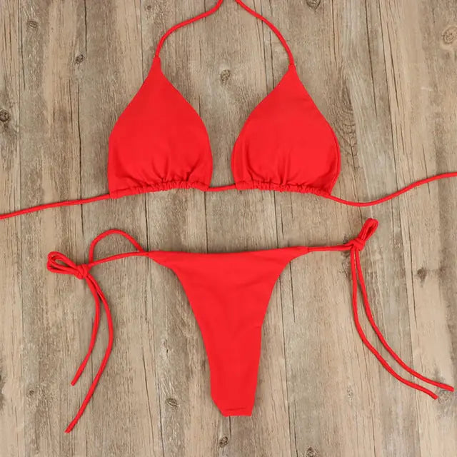 Women's Push Up Bikini Thong