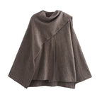 Asymmetry Chic Winter Coat