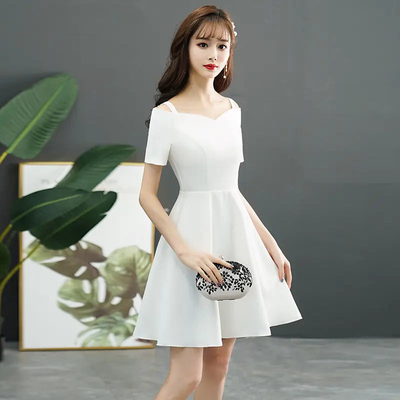 Women's Off Shoulder Mini Dress