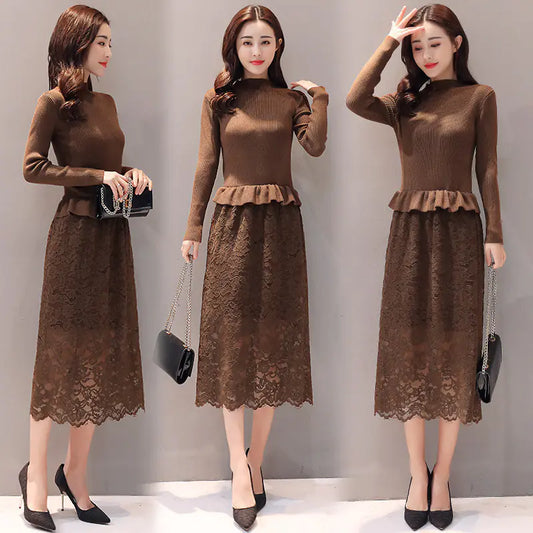 Women's Lace Maxi Dress