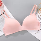 Breathable No Rims Gather Bra for Women