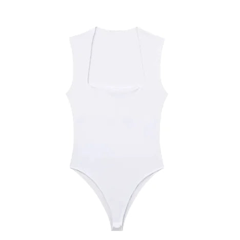Women's Square Neck Sleeveless Jumpsuit Secondary image