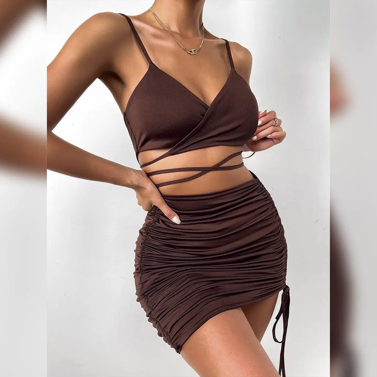 Women's Cross Border Strap Dress