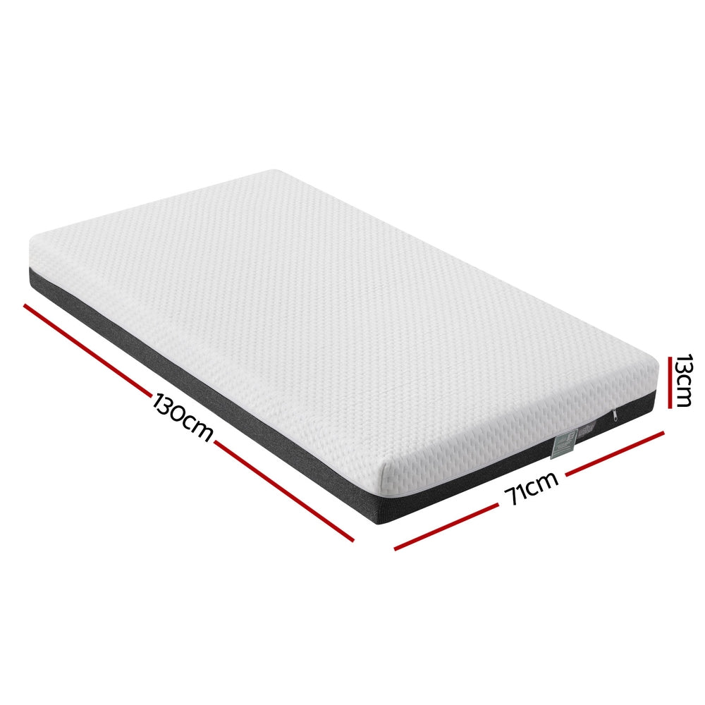 13cm Giselle Baby Cot Mattress Gel Foam Secondary image