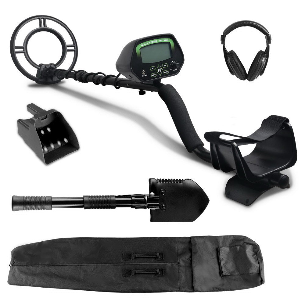 Metal Detector 220MM Deep Sensitive Waterproof Treasure Hunter Gold Digger Shovel Main image