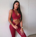 Women's Yoga Apparel Activewear Set