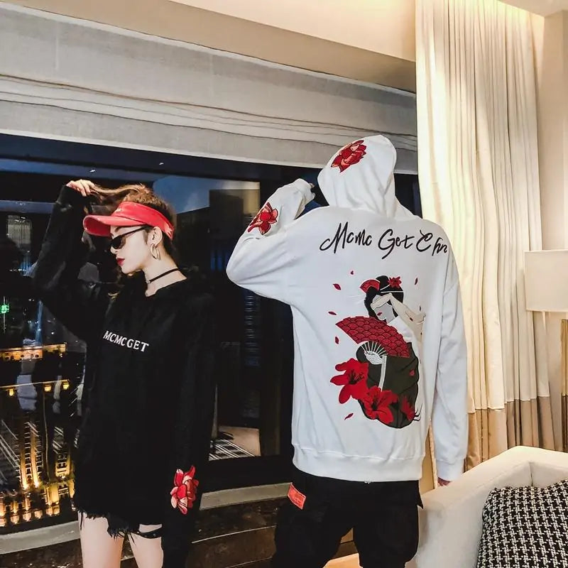 Anime Geisha Hoodie
