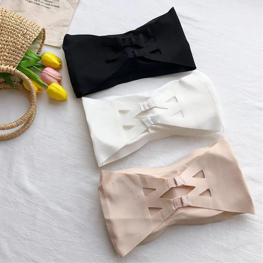 Strapless Lírio Fit Silk Bra Ice 3 Unit Kit