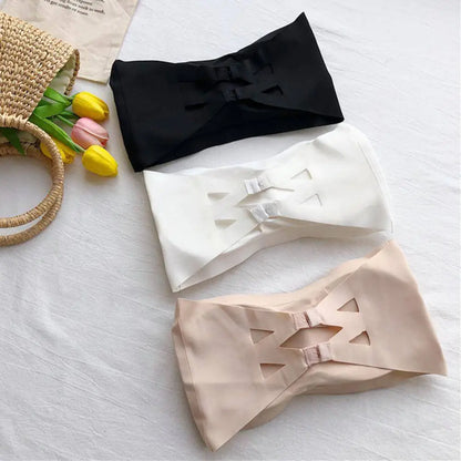 Strapless Lírio Fit Silk Bra Ice 3 Unit Kit