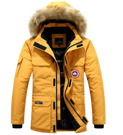 Mens Winter Quilted Jacket