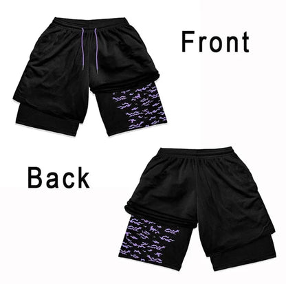 Anime Naruto 3 In 1 Gym Shorts