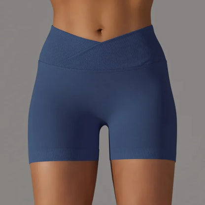 Womens Fashion Simple High Waist Shorts