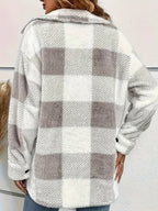 Colored Mosaic Rag Button Coat For Women Women's Coat Not Branded