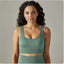 Seamless Knitted Sports Bra for Yoga & Fitness