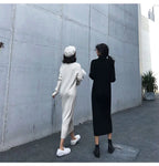 Women's Korean Style Knit Dress