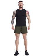 Men's Sleeveless Workout Tank Top - Breathable Quick-Dry Men's Tank Top Unbranded