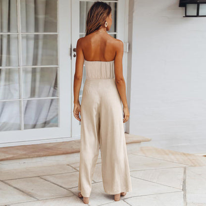 Women's WOLFF Strapless Jumpsuit