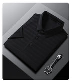 Men's Valante Stretch Polo Shirt Men's Polo Unbranded Black M
