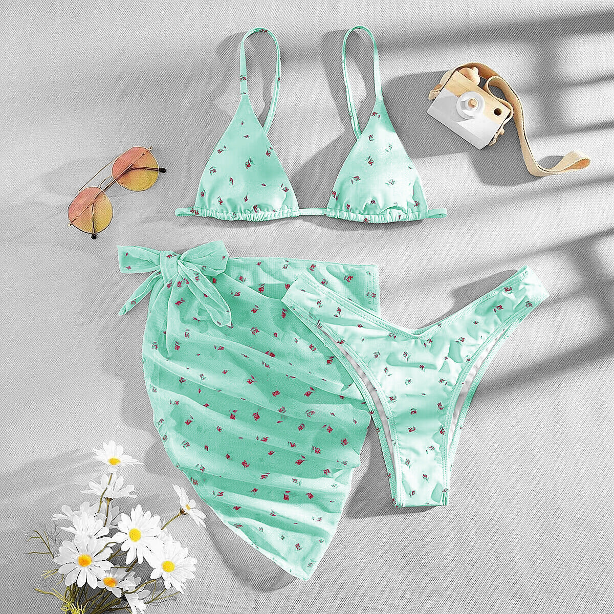 Bella's Trinity Bikini Set For Women 3 Piece Secondary image