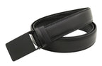 Men's Automatic Buckle Leather Belt - Genuine Cowhide