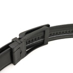 Men's Automatic Buckle Leather Belt - Genuine Cowhide