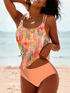 Women's Bliss Printed High Waisted Bikini Set