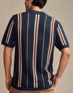 Men's Casual Hollow Knit Polo Shirt Men's Polo Unbranded