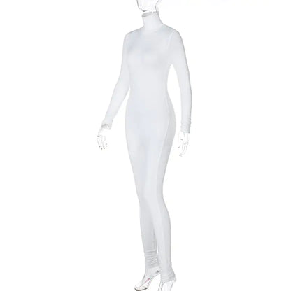 Women's Solid Colour Yoga Jumpsuit