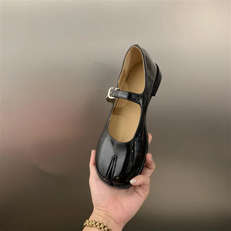Retro Square Toe Mary Jane Pumps Shoes