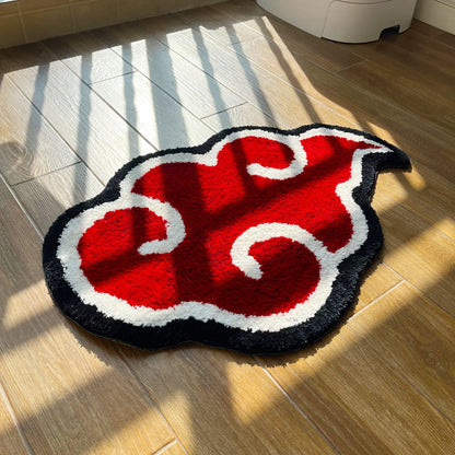 Japanese Anime Red Cloud Doormat 80x55cm