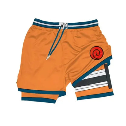 Anime Naruto 3 In 1 Gym Shorts