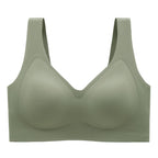 Plus Size Seamless Push Up Bra