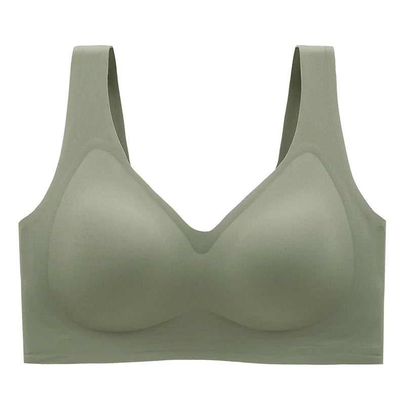 Plus Size Seamless Push Up Bra