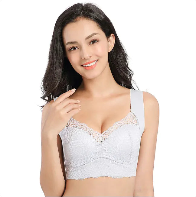 Plus Size Seamless Wire Free Comfort Bra