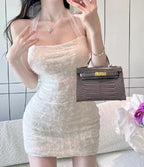Women's Cross Border Sexy Asymmetrical Bodycon Dress