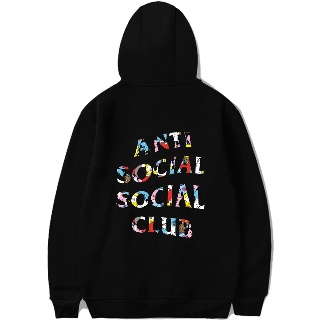Unisex BTS Cartoon Style Hoodie And Merchandise Hoodie